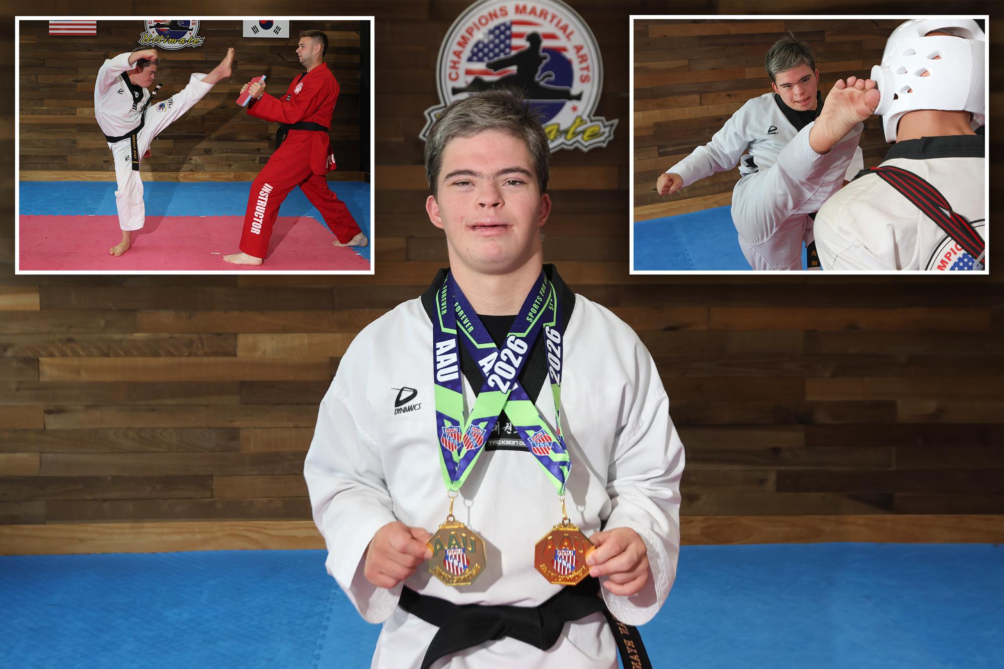LI black belt with Down syndrome lands national titles: ‘He’s magical’ 136283267