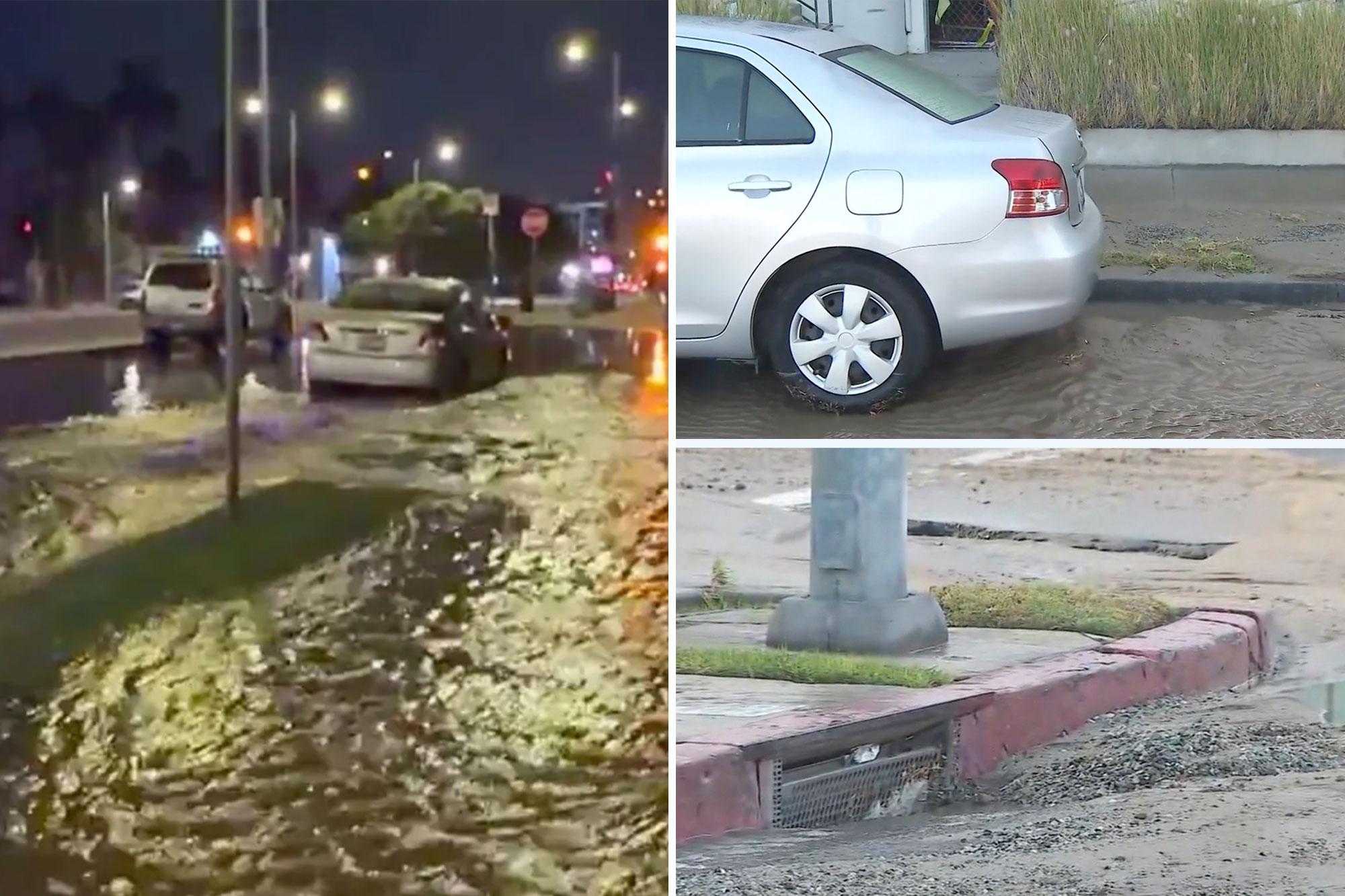 Another Los Angeles water pipe rupture wreaks havoc on Beverly Grove 136300399