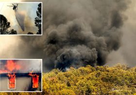 Gann Fire grows to 3,700 acres as fast-moving flames force evacuations to expand