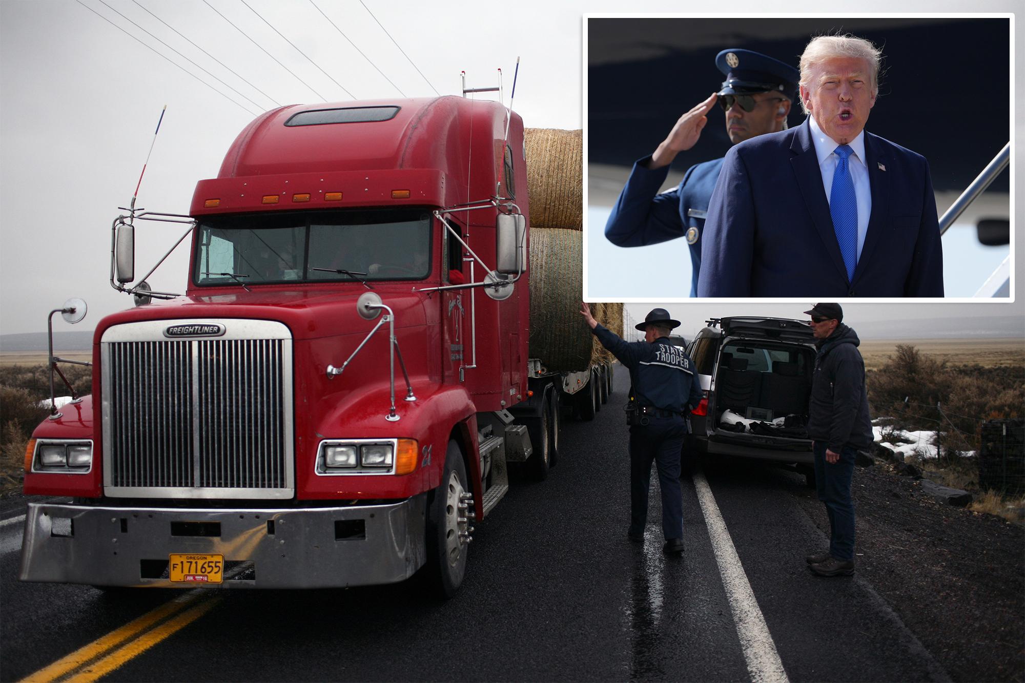 Trump admin lands dozens of immigration detentions in trucking crackdown operation 136489195