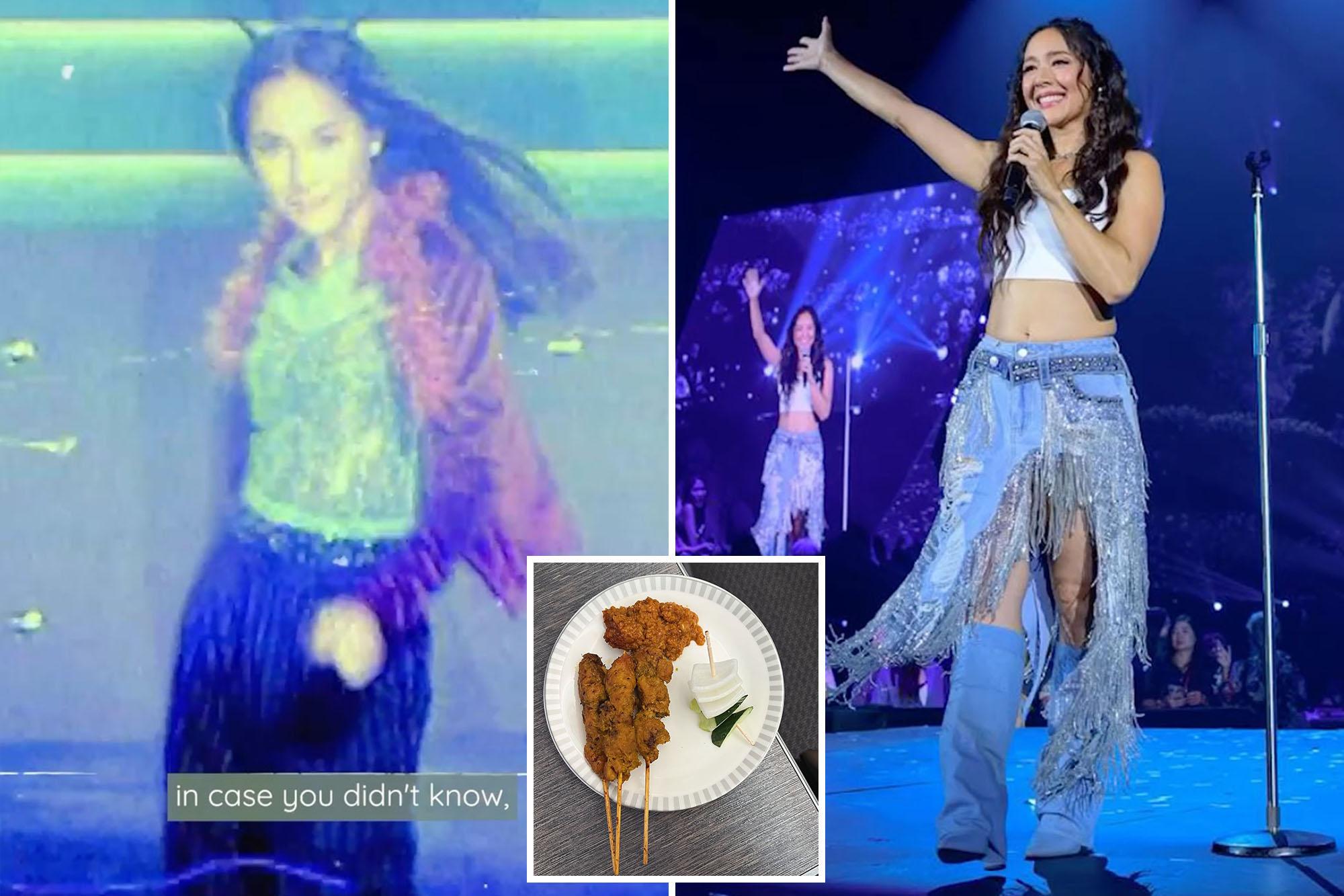 Former child pop star sues airline after chicken satay skewer allegedly damages vocal cords 136531253