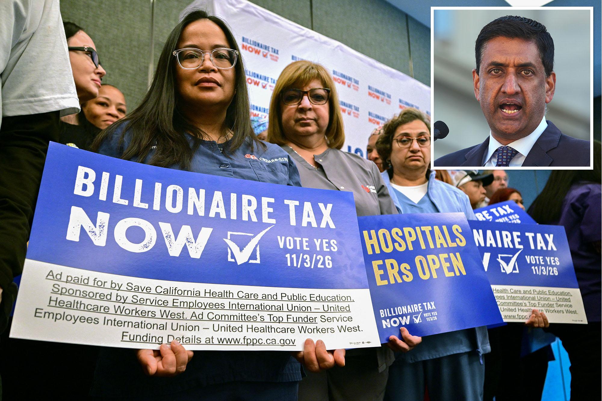 Ro Khanna tears into Gavin Newsom over billionaires tax 136547389