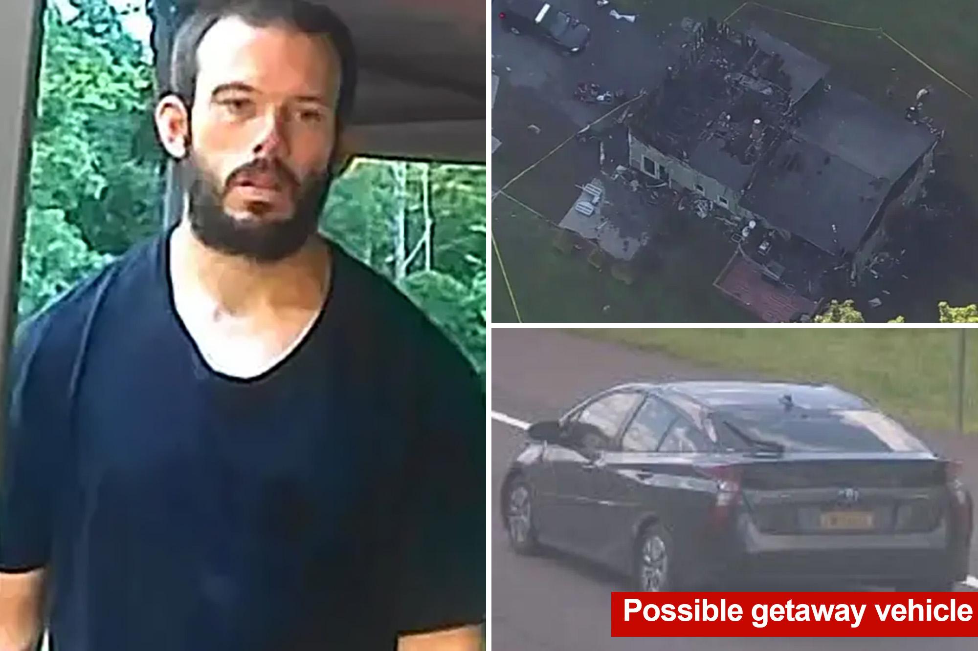 NY police launch manhunt for ‘armed and dangerous’ homicide, house fire suspect 136759685