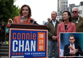 Nancy Pelosi rages at ‘sexist and racist’ AI chatbot mocking her would-be successor