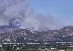 Holser Fire forces evacuation orders near Piru in Ventura County