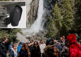 Draconian spy cameras that vigilantes are tearing down pop up in America’s most beautiful national park