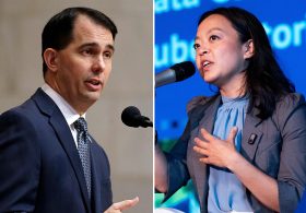 Ex-Wisconsin Gov. Scott Walker warns Republicans against backing ‘VERY dangerous’ DSA-backed Francesca Hong in Dem primary