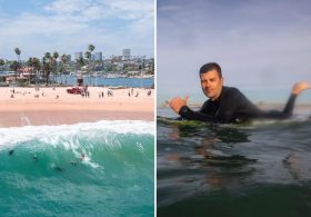 Ex-Navy diver sinks superrich beach town’s lawsuit trying to shutter his SoCal surfing business