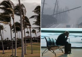 Travel chaos at LAX as hurricane cancels Hawaii-bound flights