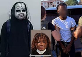Chucky mask-wearing goon tried to free himself after being captured: ‘He was not a happy man’