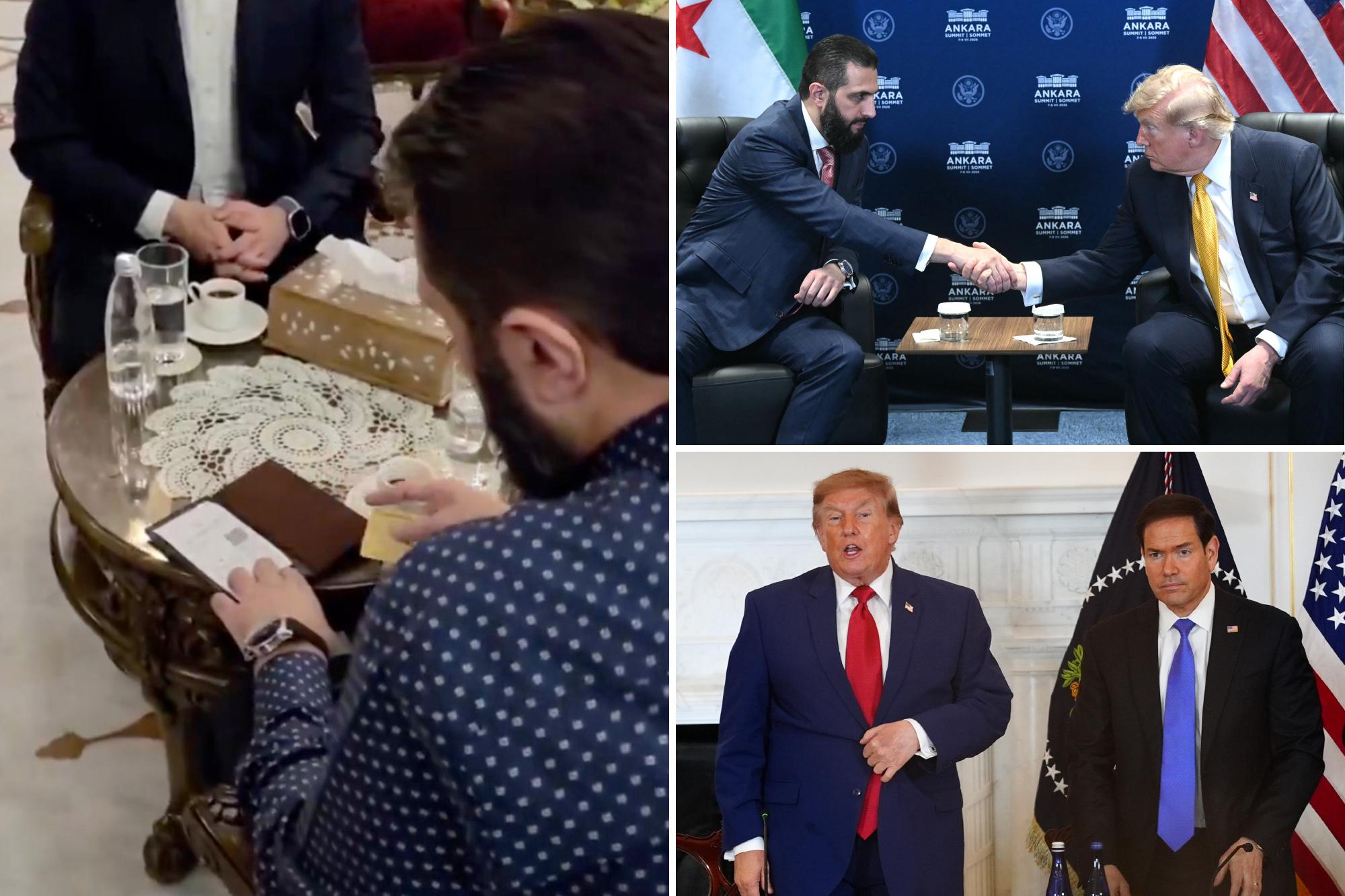 Syria’s president seen using Visa credit card for first time ever after country taken off terror list 138664677