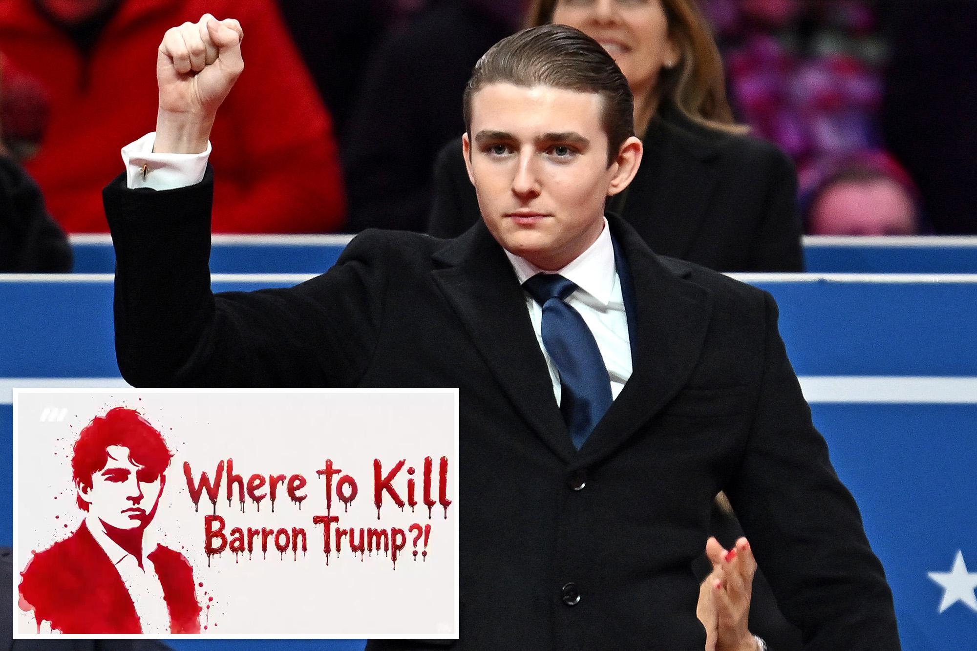 Barron Trump lives ‘reclusive’ life amid threats from Iran, assassination attempts on his dad, murder of Charlie Kirk 138684891