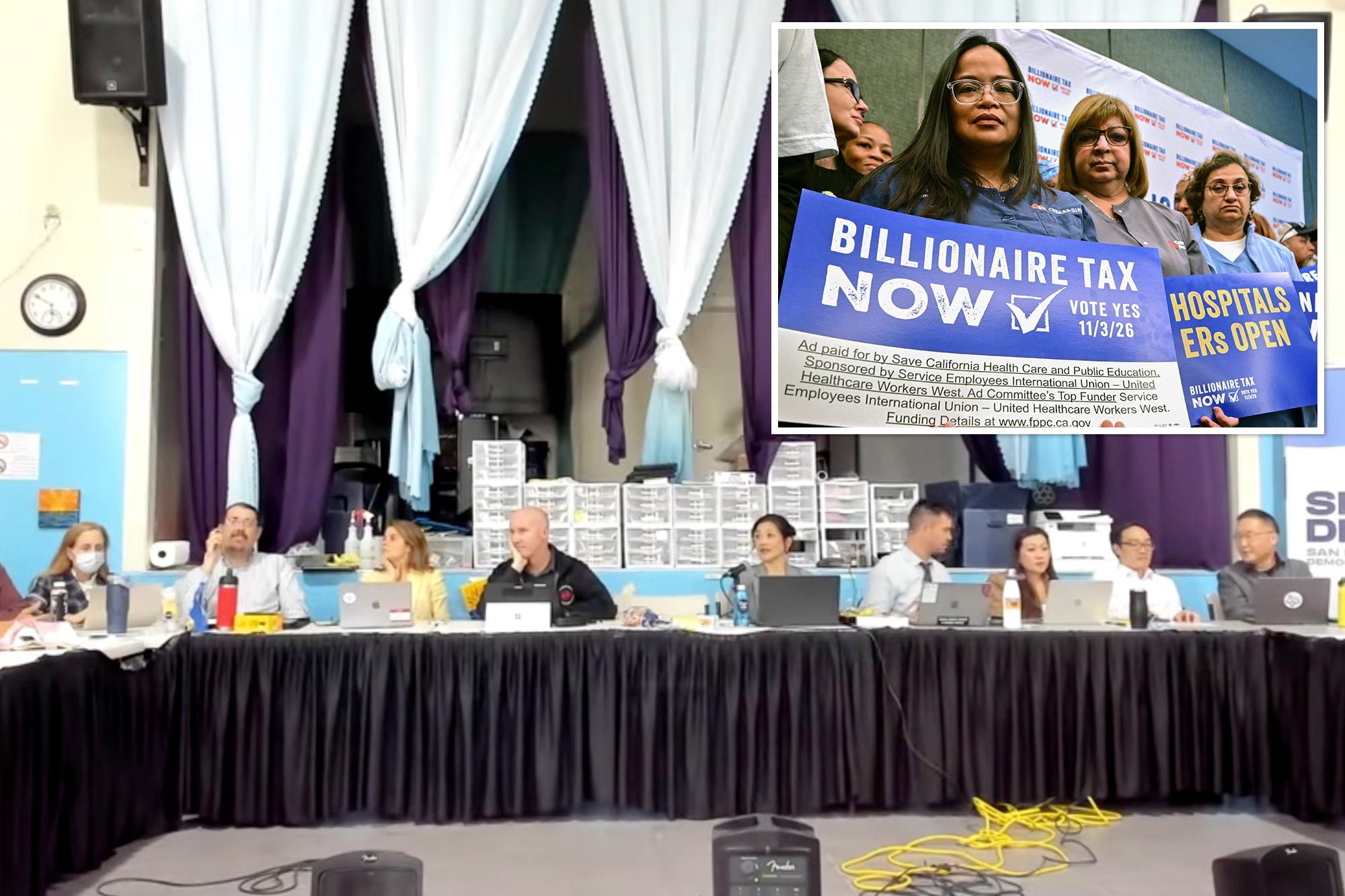 San Francisco Democrats break ranks and vote against state billionaire tax 138691588