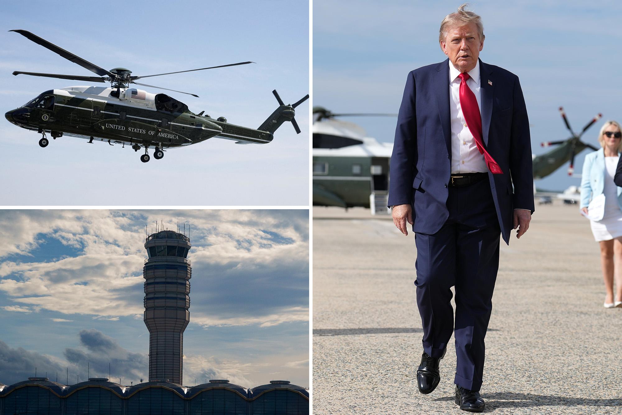 ATC warned Trump’s pilots about radio failures prior to potentially fatal air crash 138708938