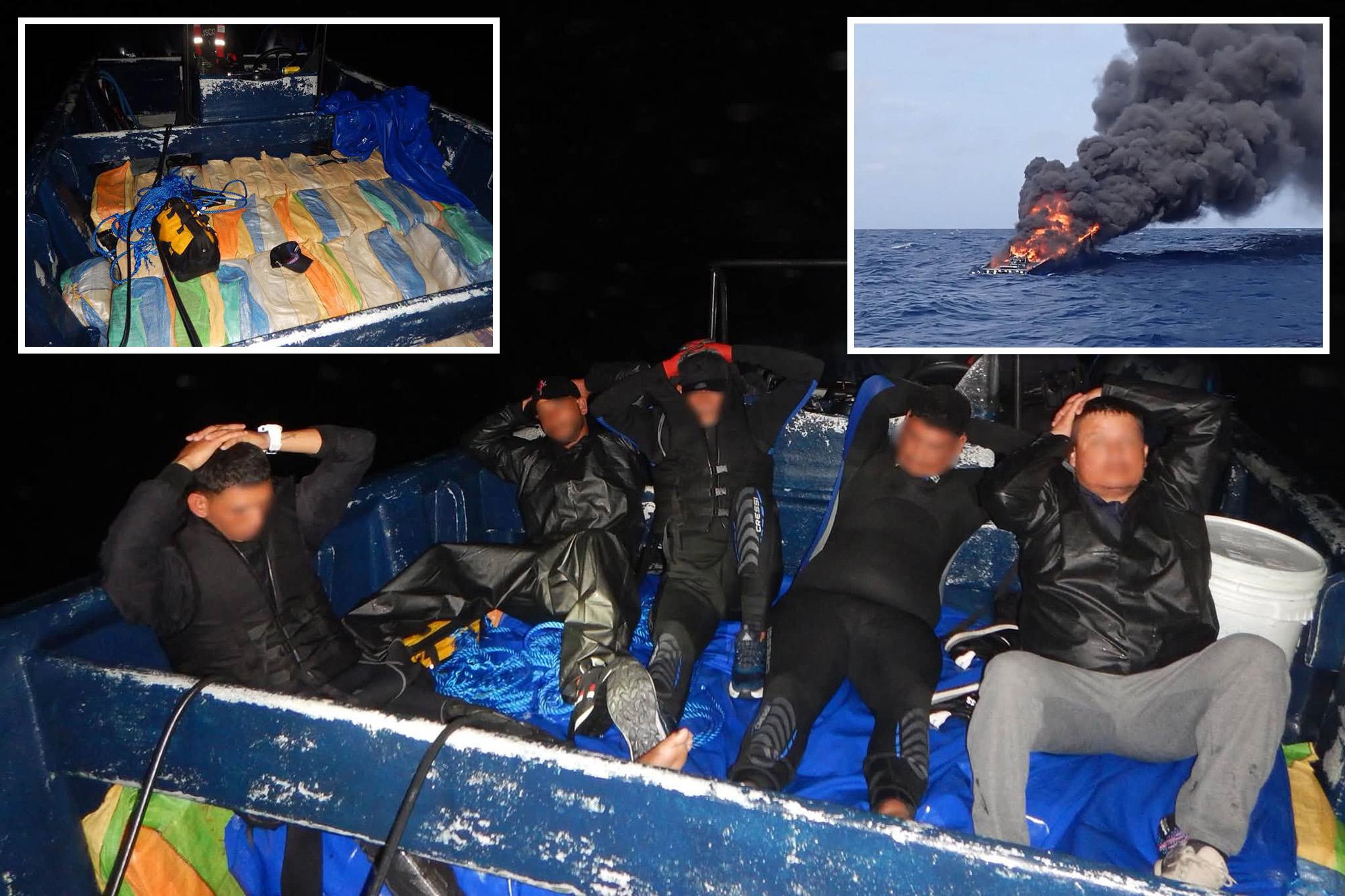 Coast Guard seizes over $54 million worth of cocaine from alleged smuggling boat near Puerto Rico 138709035