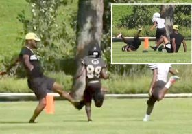 Furious Wisconsin parent cited for tripping football player, 9, who was running for touchdown