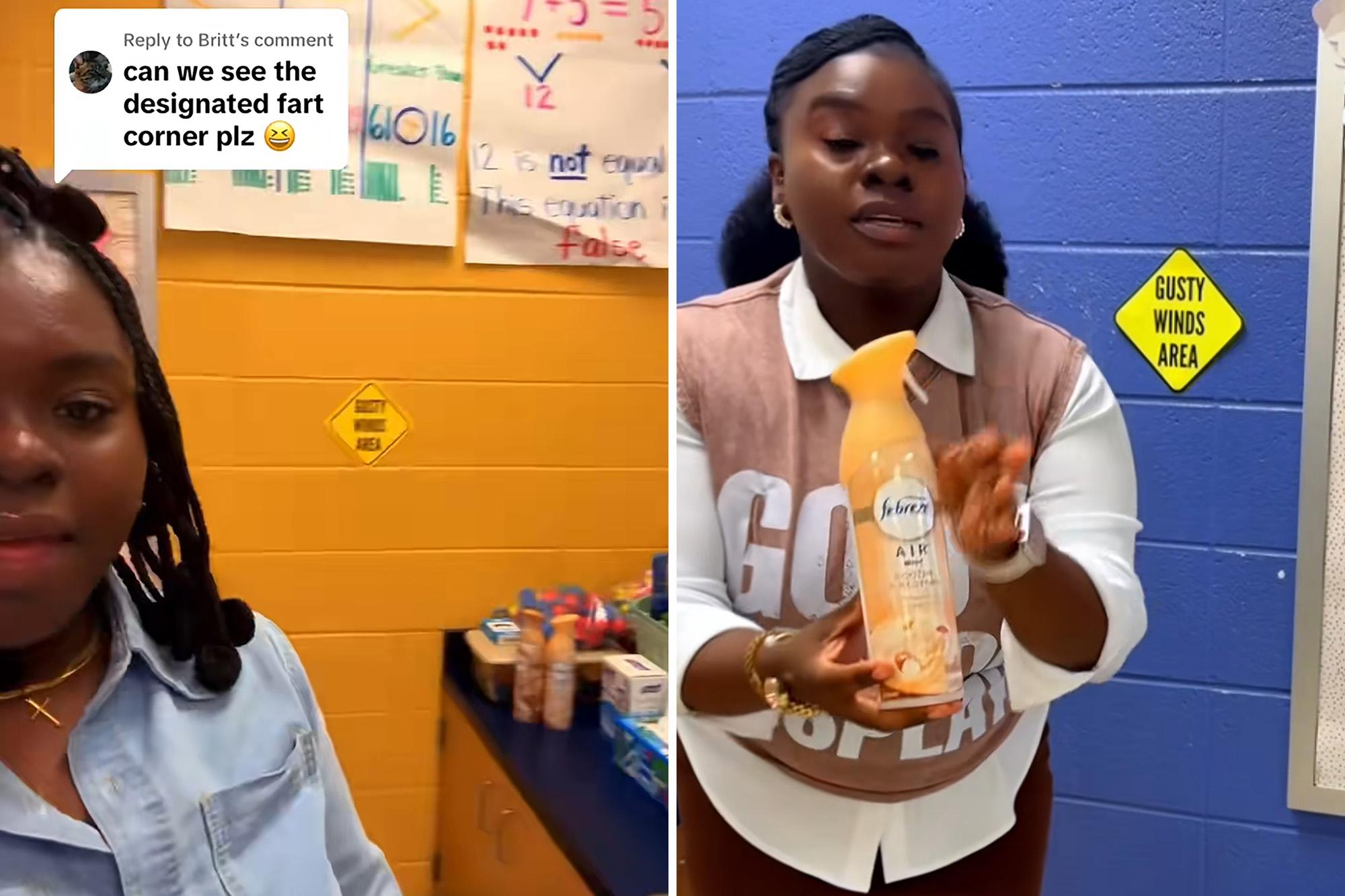 Georgia teacher’s ‘fart corner’ lets students pass gas without disruptions: ‘This is genius’ 138797467
