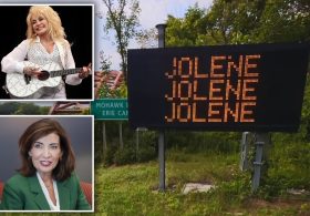 Hochul-approved NY highway signs honoring Dolly Parton violate federal safety guidelines