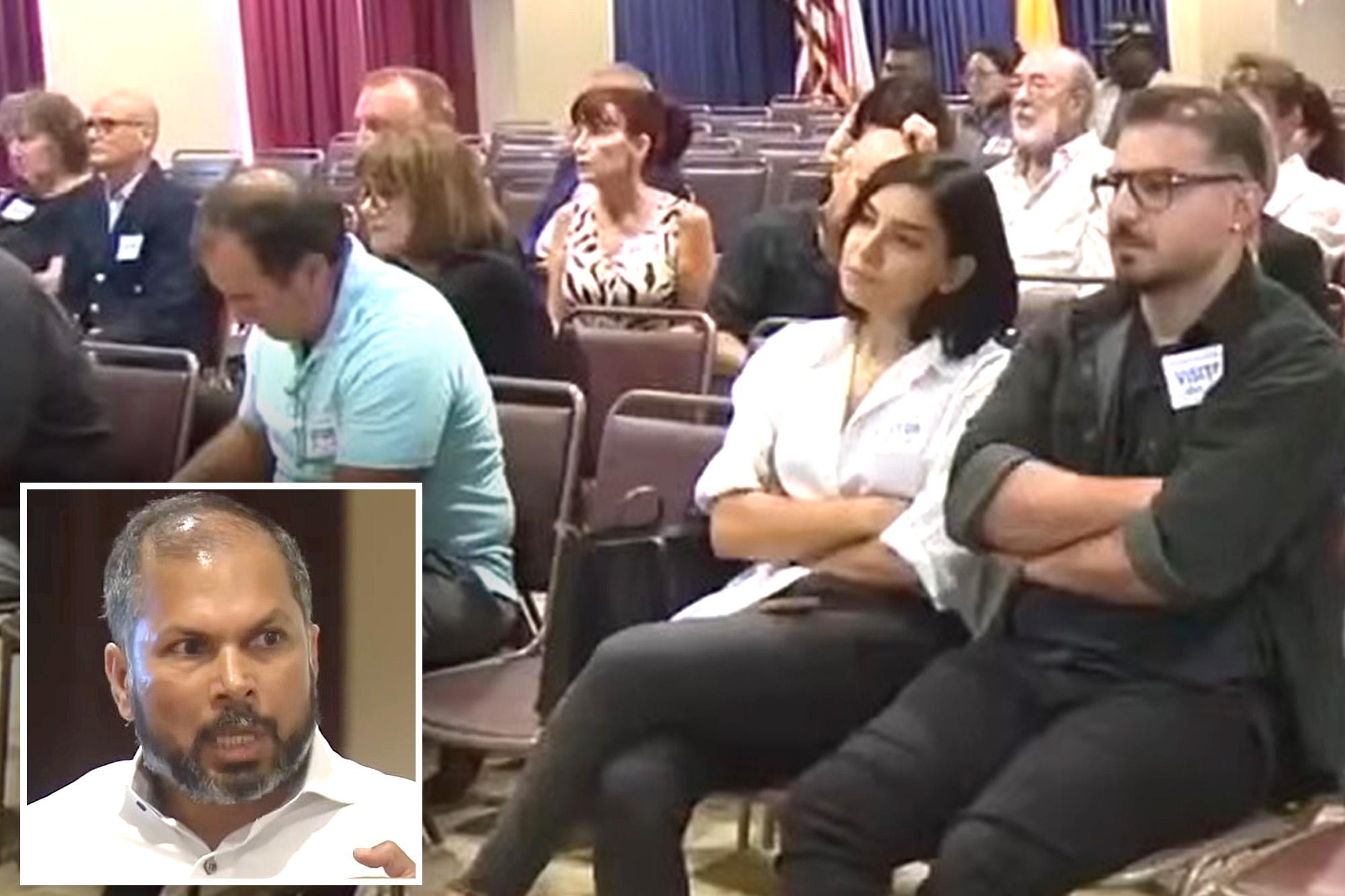 Ritzy LA neighborhood descends into bizarre shouting match over old people’s home plans: ‘He’s just a perv’ 138819371 016128