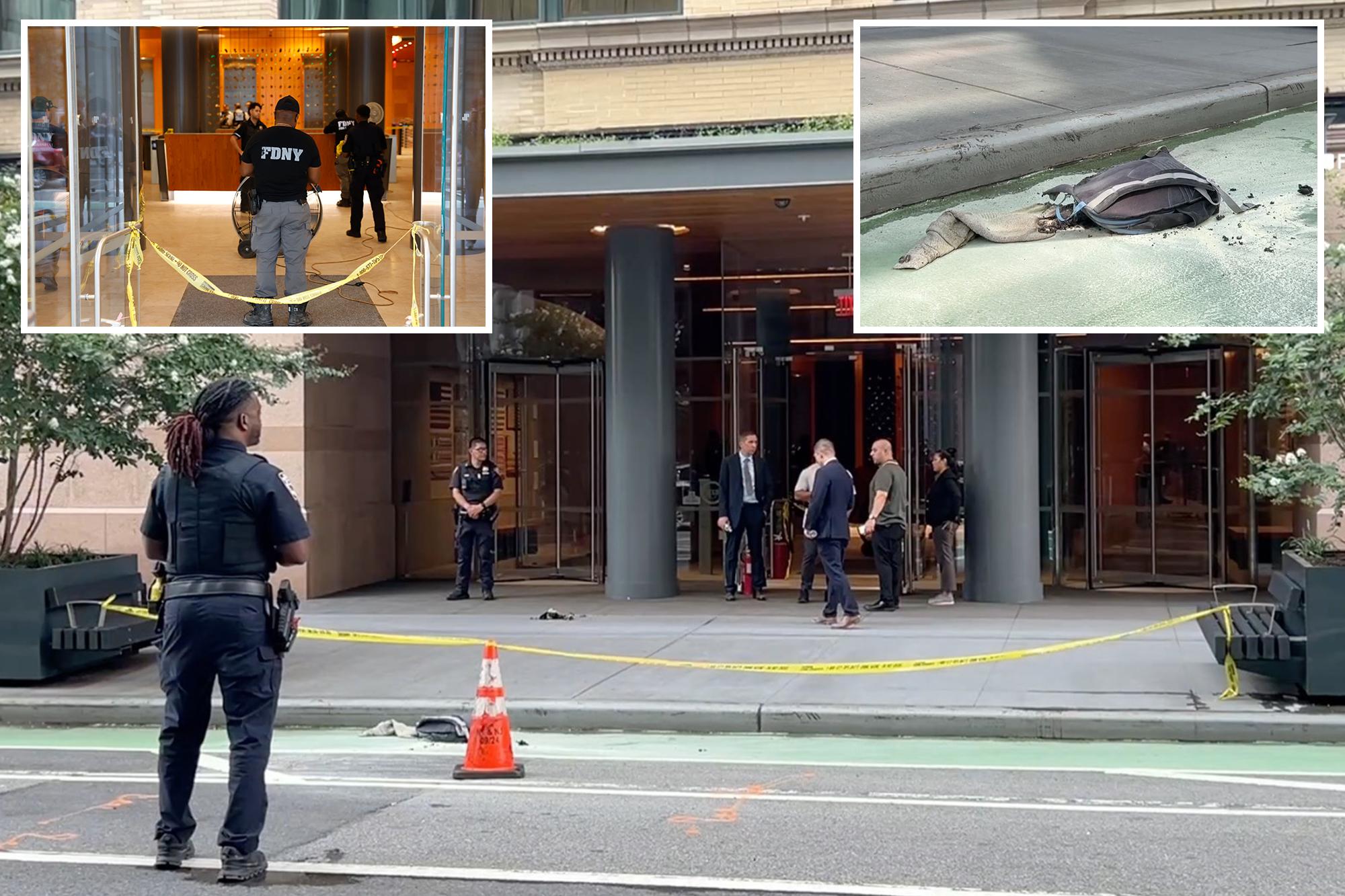 Man arrested for arson after setting himself on fire in lobby of NYC building that houses Google: NYPD 138882888