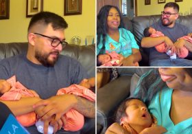 Los Angeles mom gives birth to newborn triplets weighing 19lbs — just shy of Guinness World Record