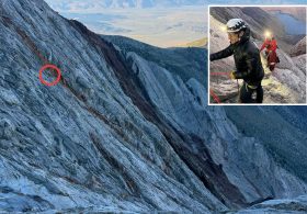 Sierra Nevada hiker trapped on 6-inch ledge 10,000 foot up California mountain
