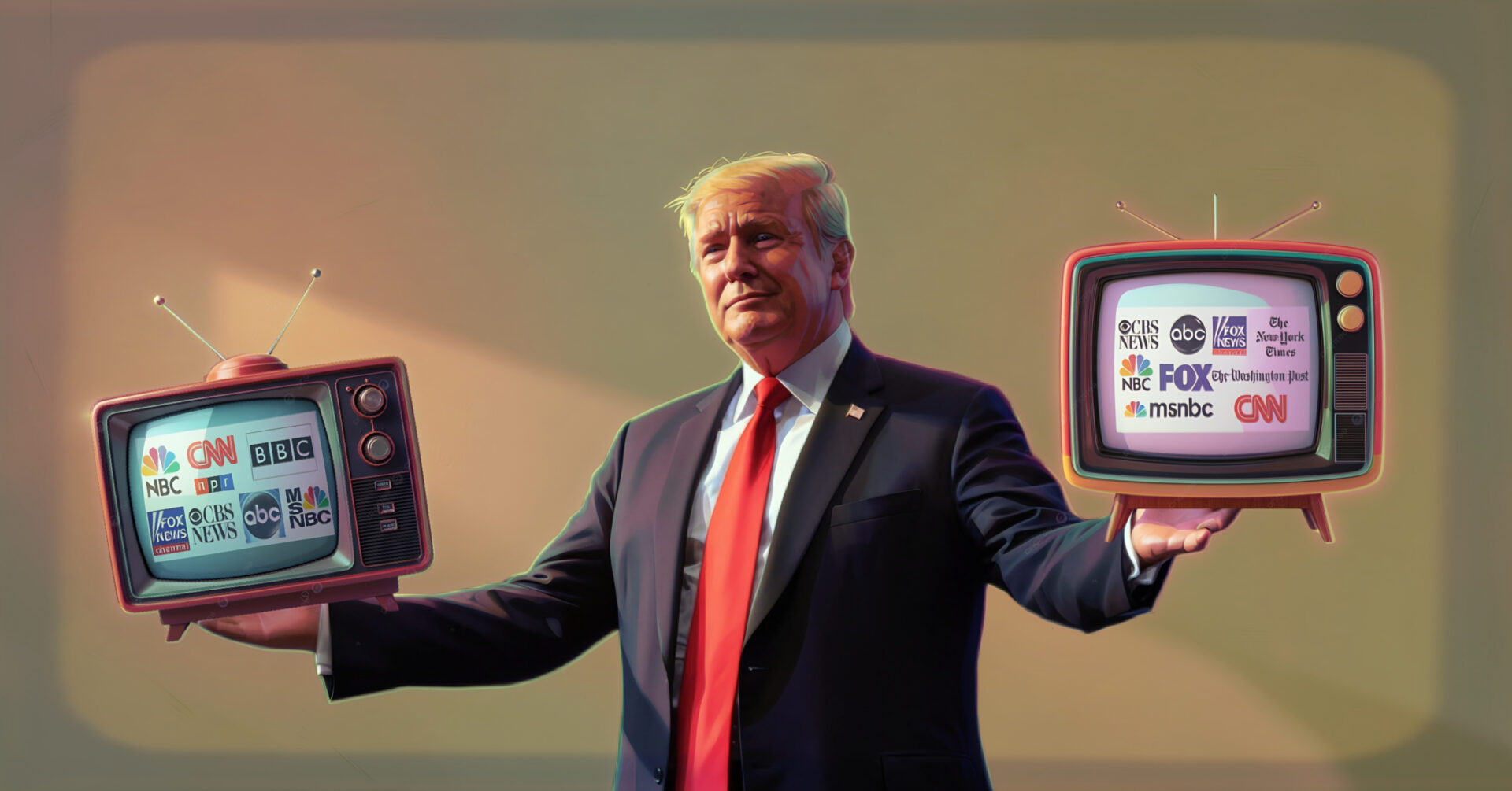 Nobody owns the media like Trump. This ABC exchange reveals his crafty trick in about 6 seconds… 20260804 1009 revolvernews 6a71ba5659b14
