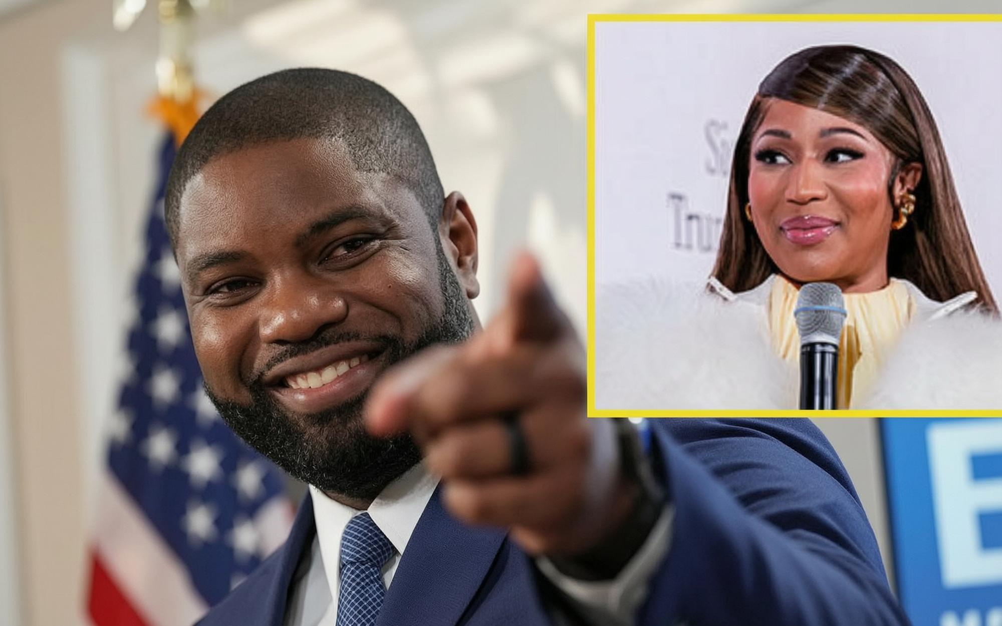 Nicki Minaj Throws Her Support Behind Byron Donalds for Governor of Florida 20260818 0826 boredtrashpanda 6a841750274b5