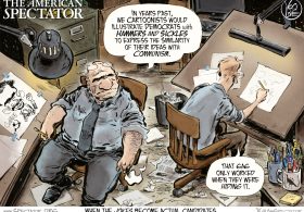 Cartoonists At Work