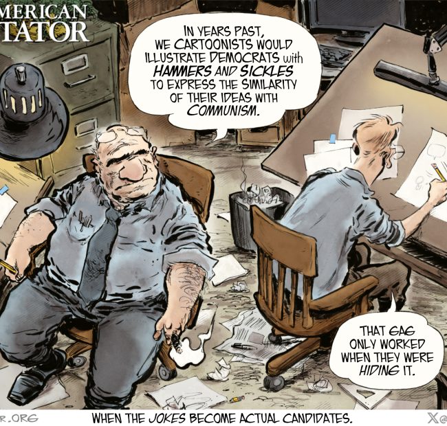 Cartoonists At Work