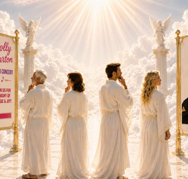 Residents Of Heaven Torn Between Attending Chuck Norris’s Martial Arts Seminar And Going To Dolly Parton Show