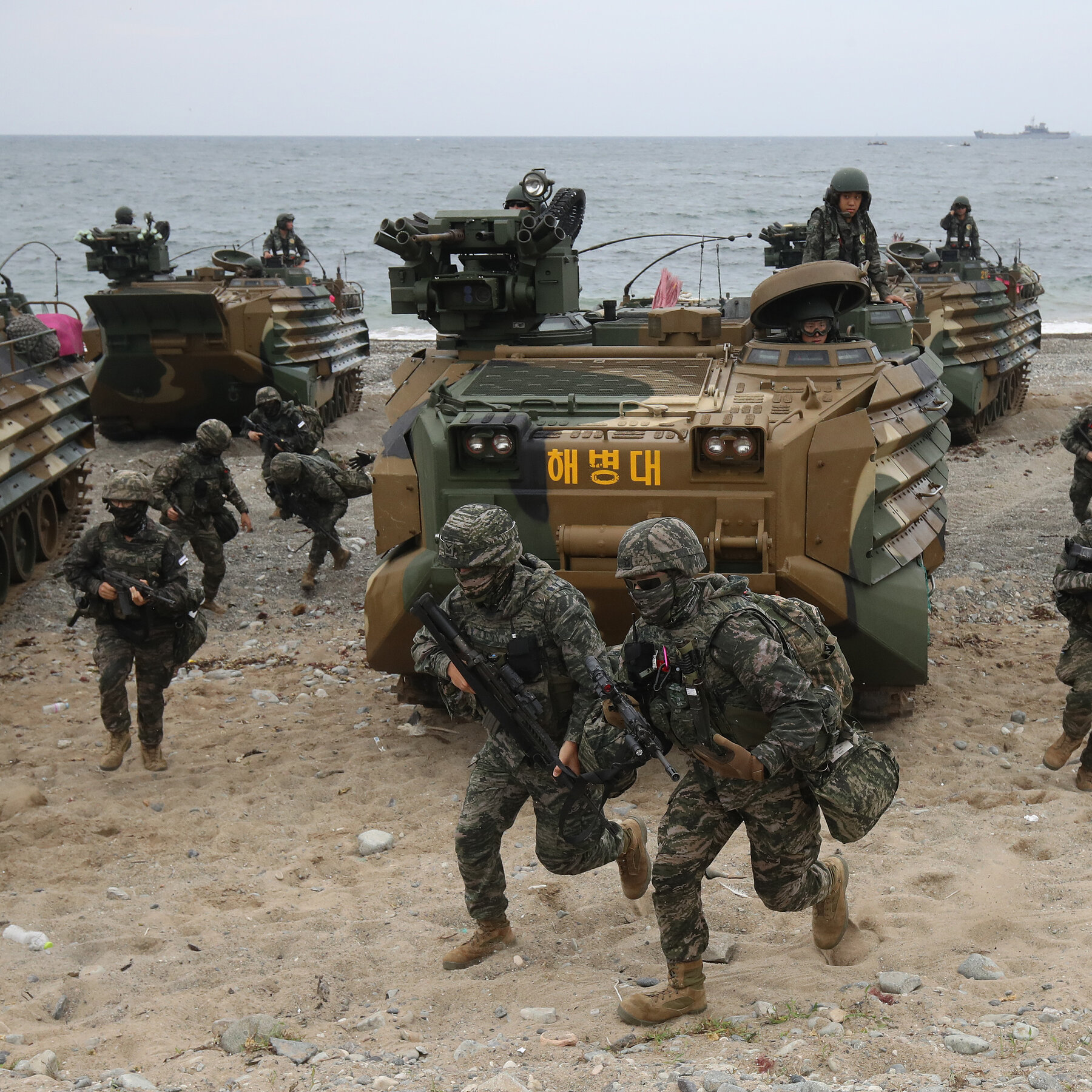 U.S. Marines Cancel Drill With South Korea, Citing Iran War Demands 24int skorea us drill jpmt mediumSquareAt3X