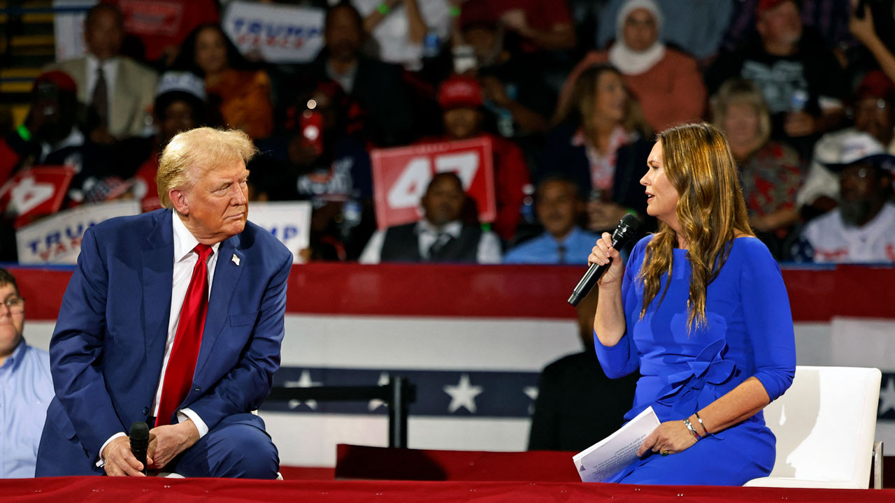 Smart, Strong, Elegant Women Have Always Had Trump’s Ear 260820 Trump Sarah Sanders