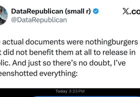 DataRepublican’s non-apology for accusing Under Secretary of State Sarah Rogers of setting her up was really bad…