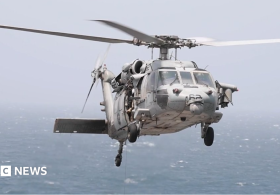 US says helicopter fired missiles to disable ship breaking Iran blockade