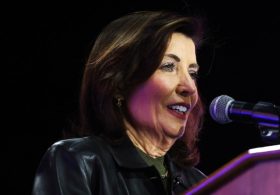 Fight the Patriarchy — Unless It’s Muslims: Kathy HOCHUL Slaps on a Hijab Weeks Before 9/11