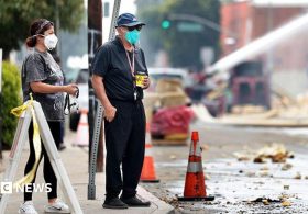 An unbearable rotting stench is plaguing an LA neighbourhood