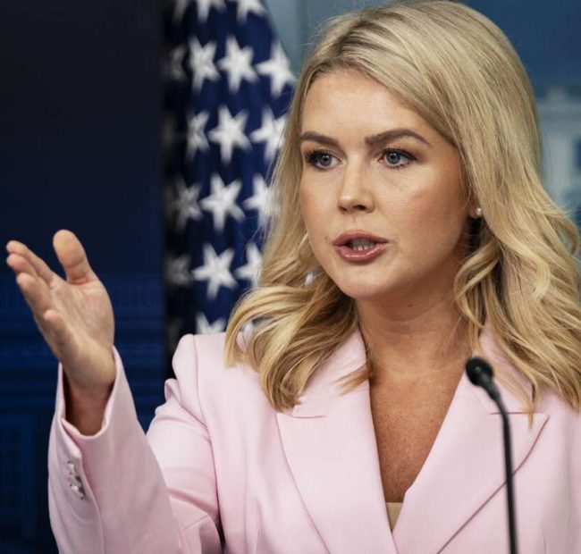 Karoline Leavitt Prepared For Motherhood After Spending Last Two Years Answering Millions Of Stupid Questions