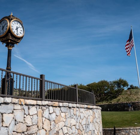 Armed man detained at Trump golf course ahead of presidential visit