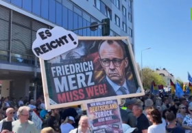 ‘Merz must go’: Thousands protest against German government (VIDEO)