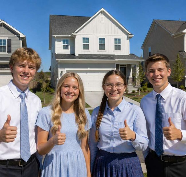 Mormon Teen Takeover Leaves Three New Houses Built For Homeless