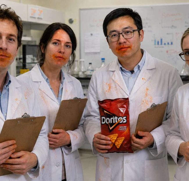 Scientists Determine Ultra-Processed Foods Like Nacho Cheese Doritos Are Exceptionally Delicious, But More Extensive Testing And Many More Bags Are Needed To Draw A Final Conclusion