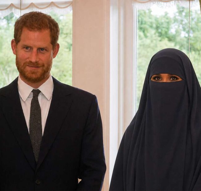 England Welcomes Meghan Markle Back With Mandatory Burqa