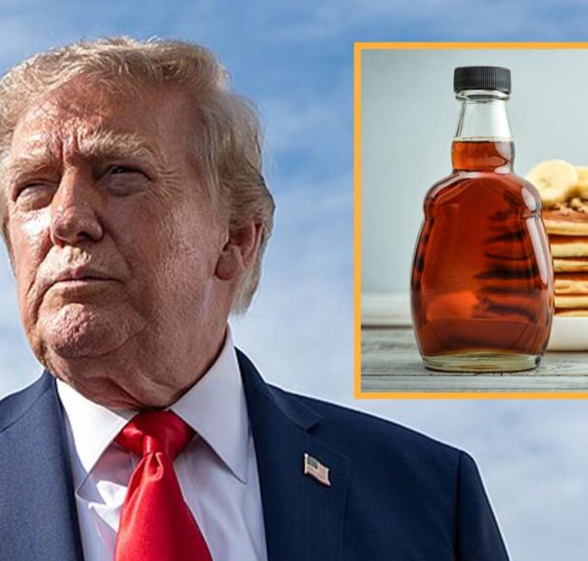 Trump Threatens Military Action To Take Control Of Canada’s Maple Syrup Supply