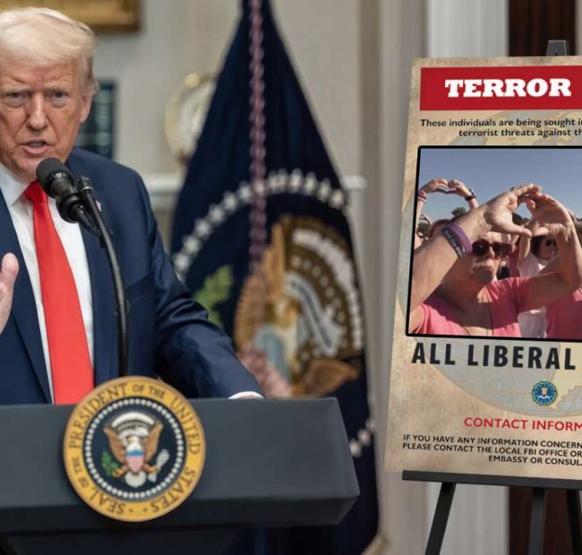 Trump Officially Classifies Liberal Women As Terrorist Organization