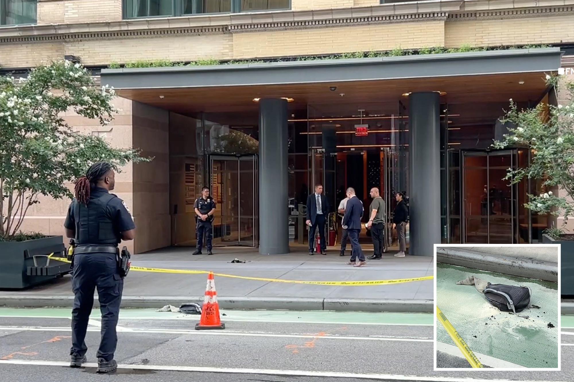 Man sets himself on fire in lobby of Google office building in Lower Manhattan 9 95