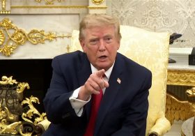 Video shows Trump tell CNN reporter repeatedly to ‘be quiet’