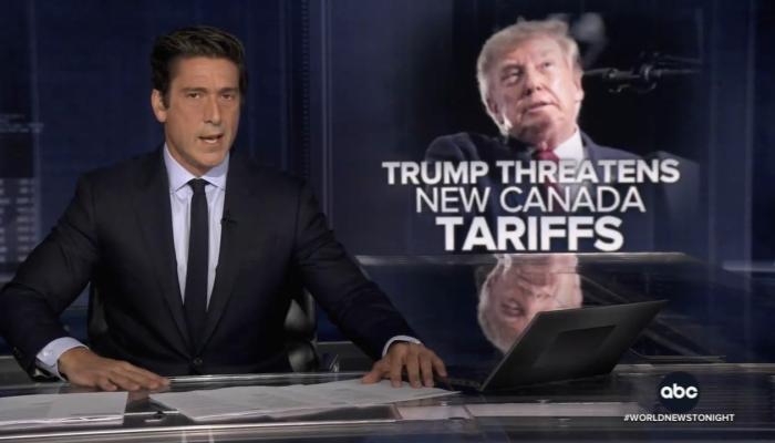 OH, CANADA: ABC Reports the US-Canada Tariffs Like It’s the CBC ABCWorldNewsTonightWithDavidMuir 6 35 32pm 2026 08 24