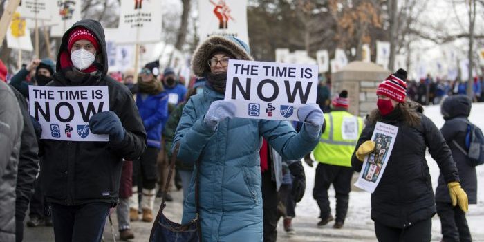 Teacher Unions Funnel Funds to Democratic Lawmakers AP22063625794647 scaled e1646759486527