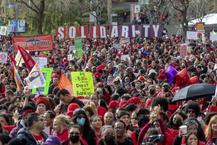 Teacher Unions Dedicate Money to Political Activism, Lobbying AP23079828408879 scaled e1787083180804